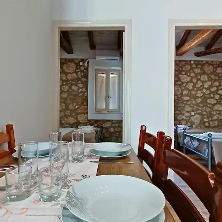 Alekos Stone 2 Bedroom Home Near City-Center Karya Holiday home *